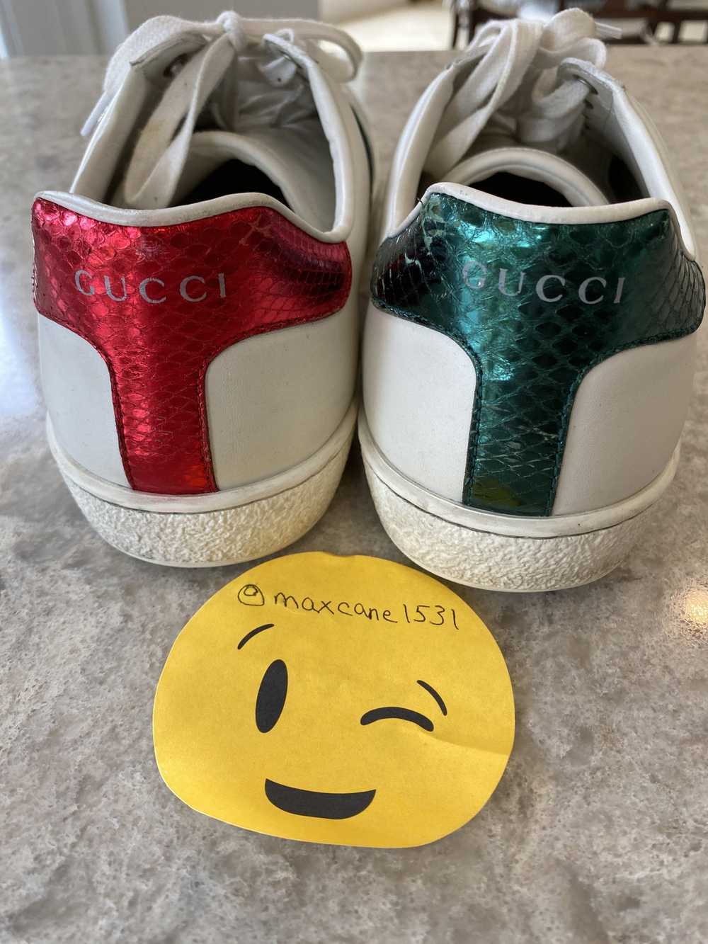 Gucci Ace Snake Sneakers - image 2