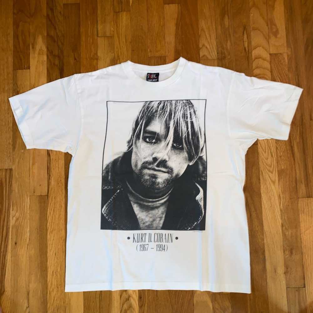 Vintage Vintage Kurt Cobain Tribute T-shirt - image 1