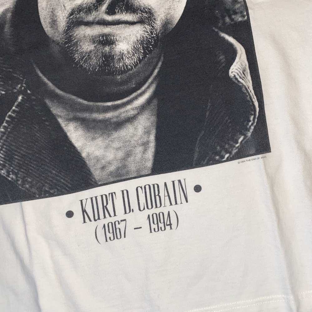 Vintage Vintage Kurt Cobain Tribute T-shirt - image 2