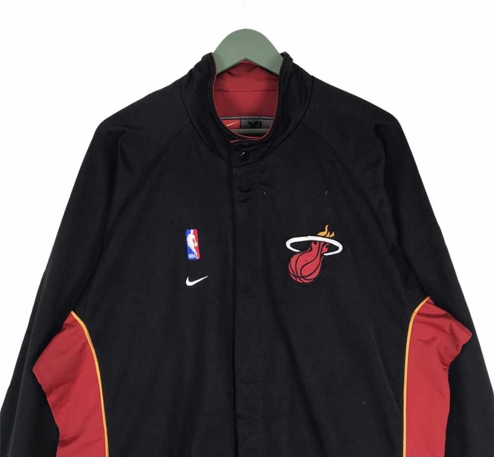 NBA × Nike × Vintage Vtg 90s Nike Miami Heat nba … - image 2