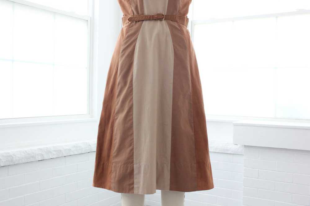 60s Mod Cotton Day Dress - image 8