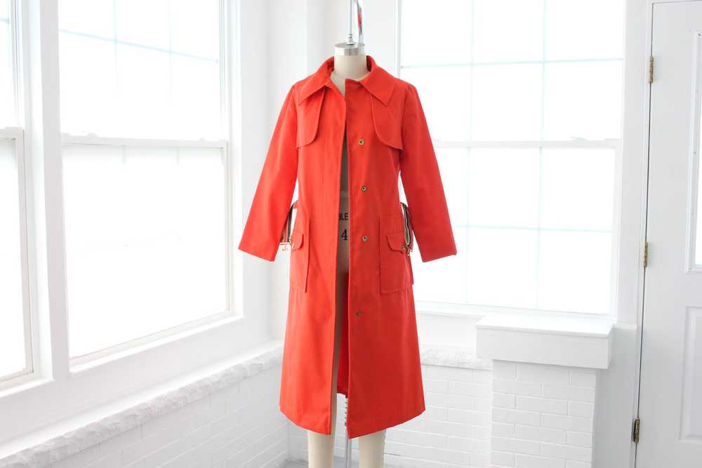 70s NOS Trench Coat - image 12