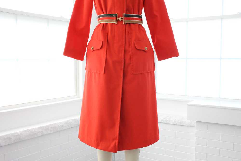 70s NOS Trench Coat - image 4