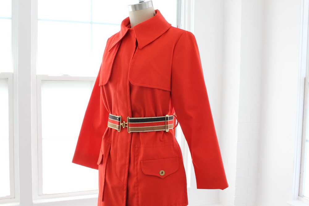 70s NOS Trench Coat - image 7