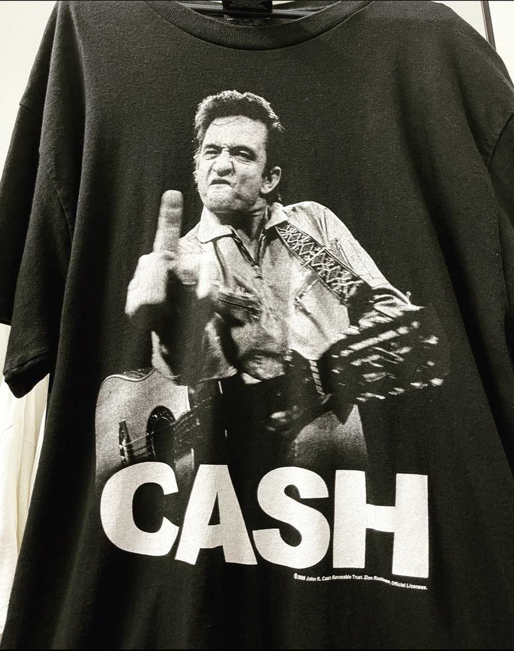 Zion Rootswear Vintage Johnny Cash Tshirt - image 1