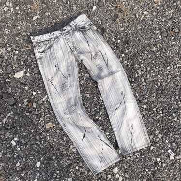 Distressed Denim × Japanese Brand Distressed Deni… - image 1