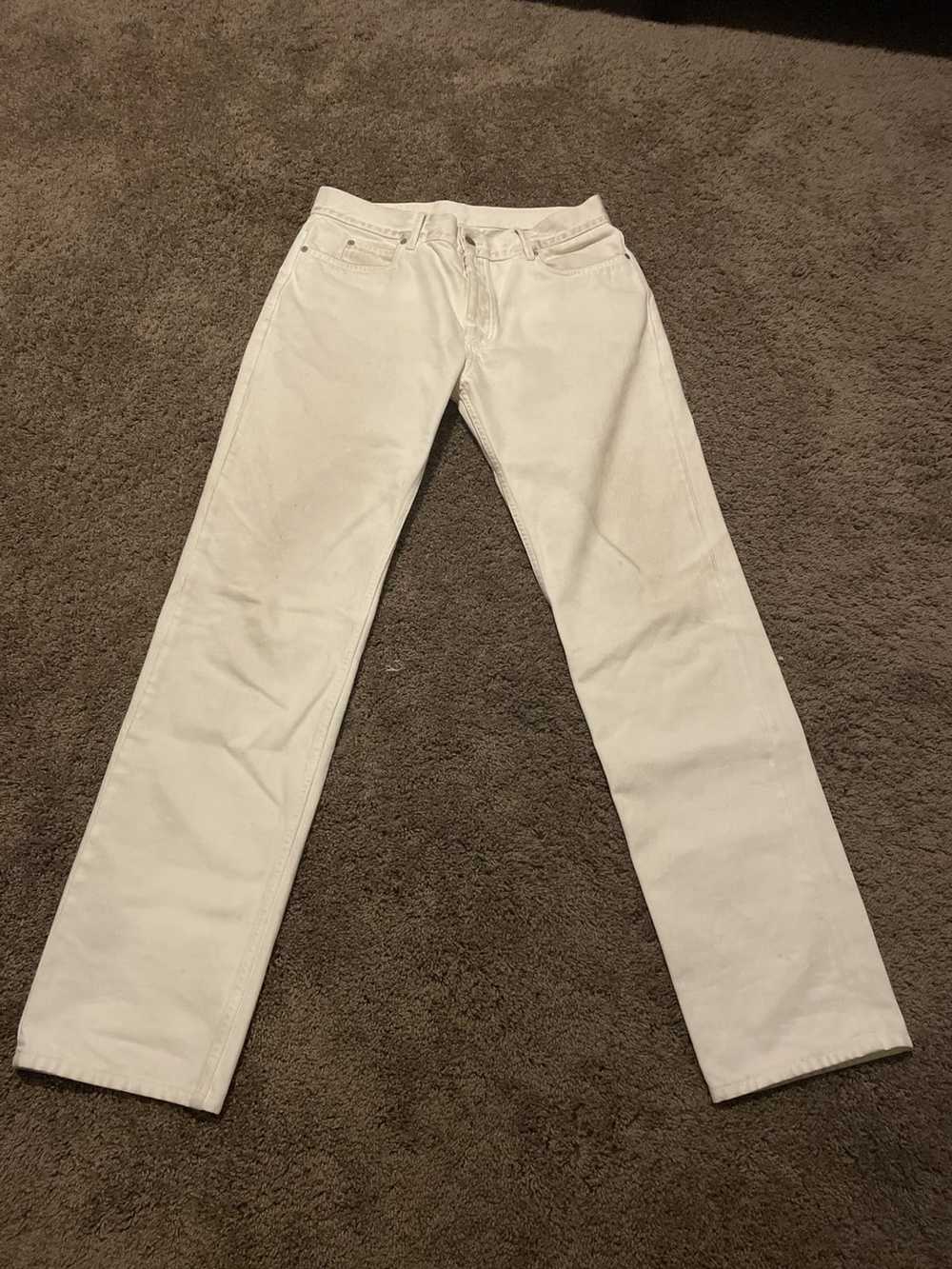 Maison Martin Margiela MM6 Coated Denim Jeans 42 made in italy