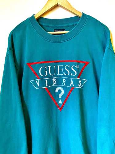 Guess J Balvin x Guess Embroidered Crewneck