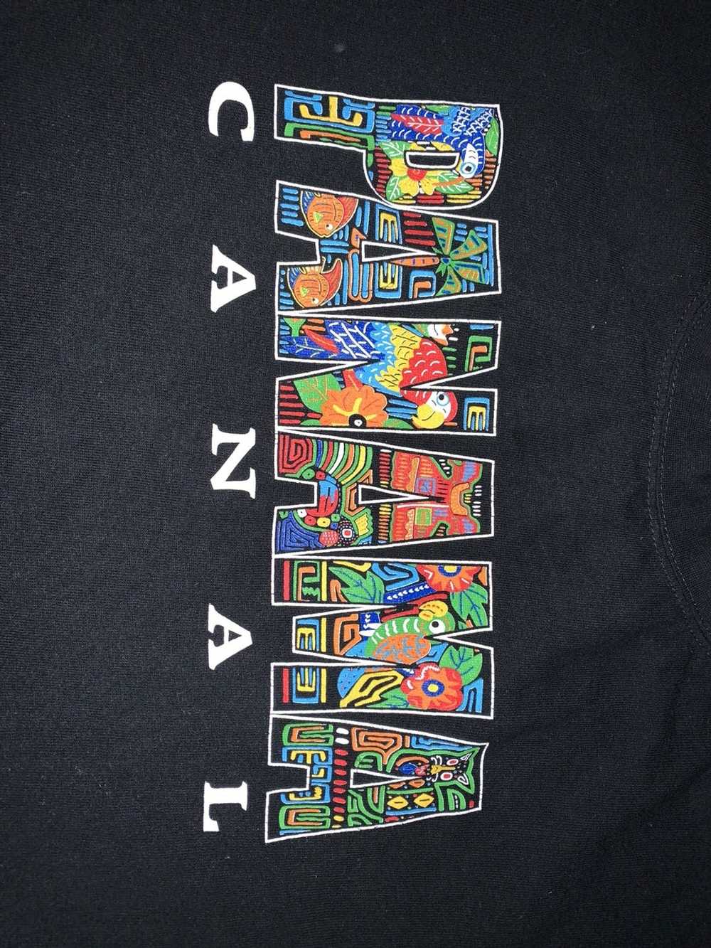 Vintage Vintage 90s Panama Canal T Shirt - image 2