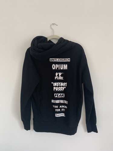 Supreme Supreme Pure Fear Black Hoodie