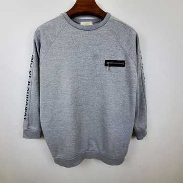 Japanese Brand Galyge words sweatshirt crewneck w… - image 1