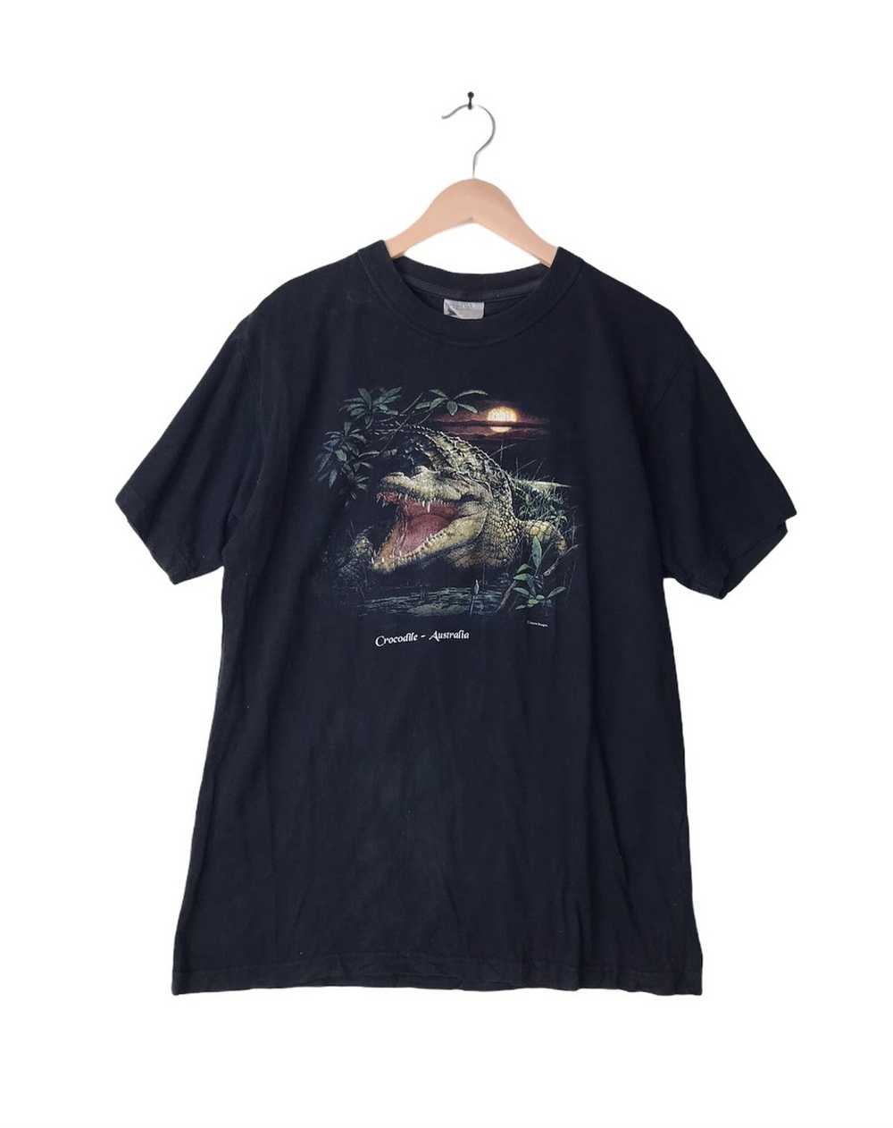 Animal Tee × Vintage Vintage Crocodile Australia - image 1