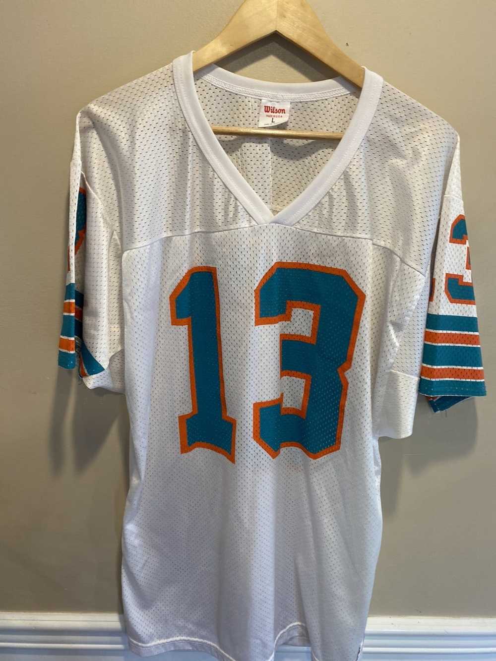 Wilson Athletics Dan marino nfl jersey white larg… - image 1