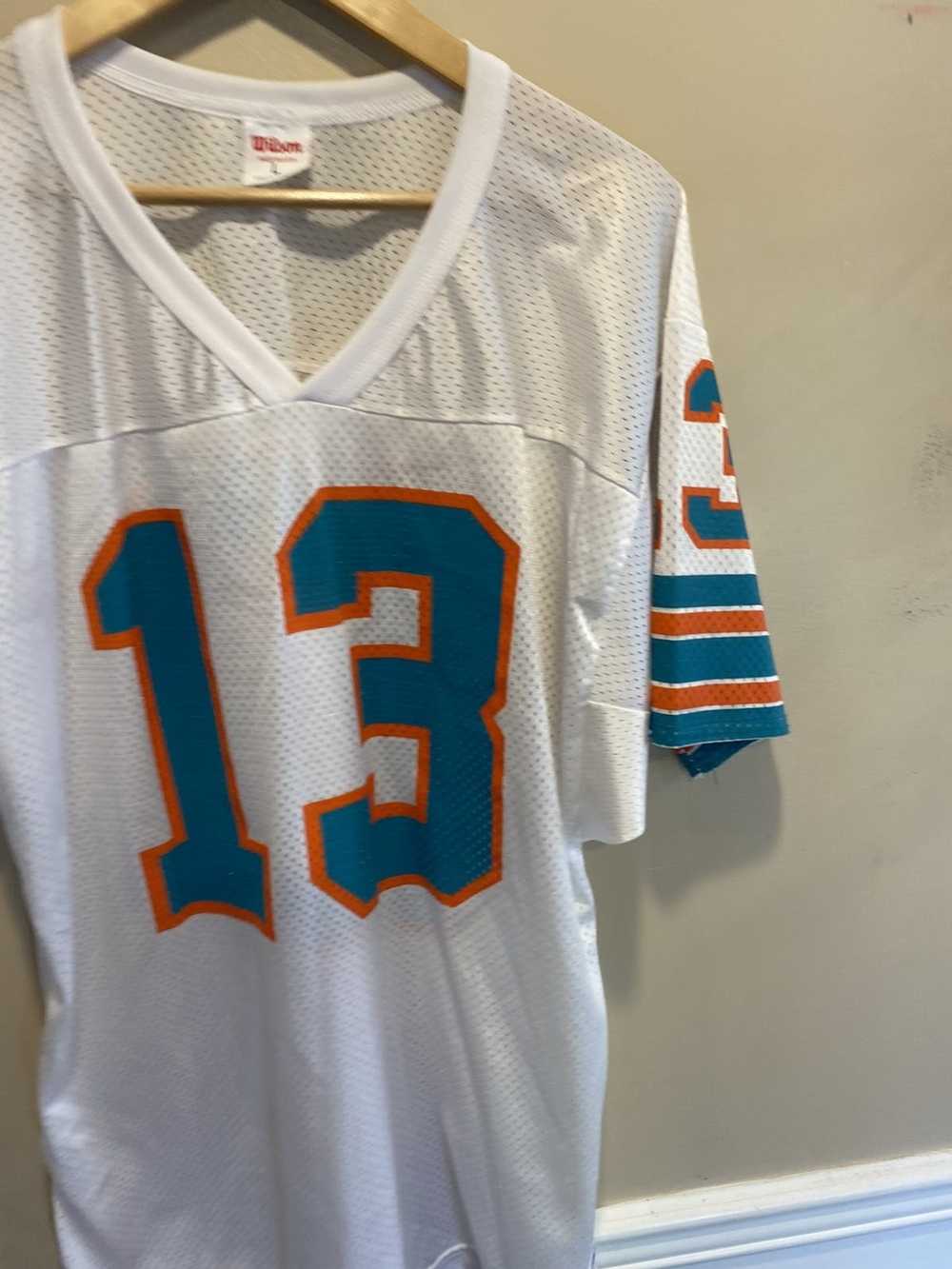 Wilson Athletics Dan marino nfl jersey white larg… - image 3