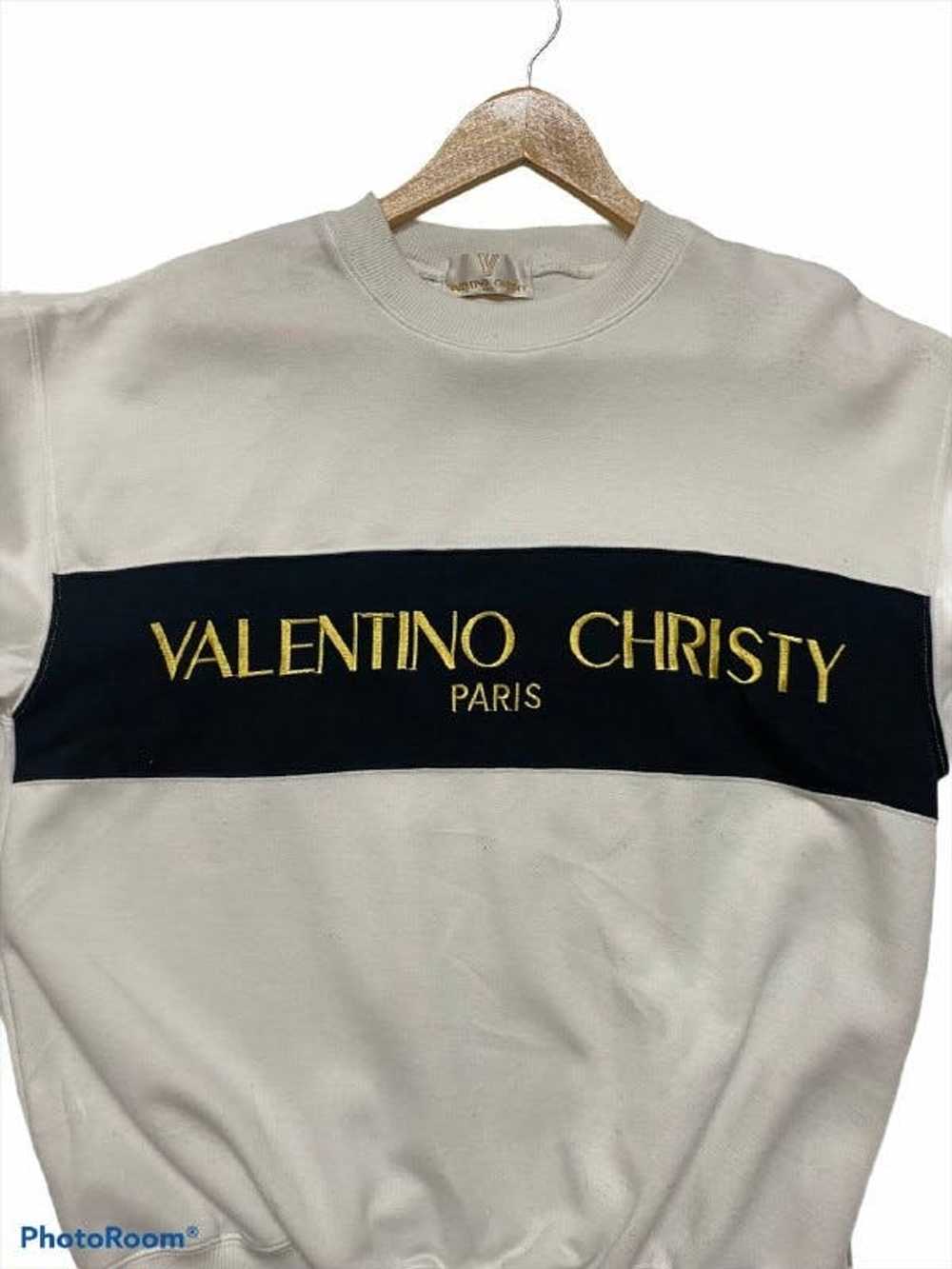 Valentino Vintage VALENTINO CHRISTY Paris sweatsh… - image 2