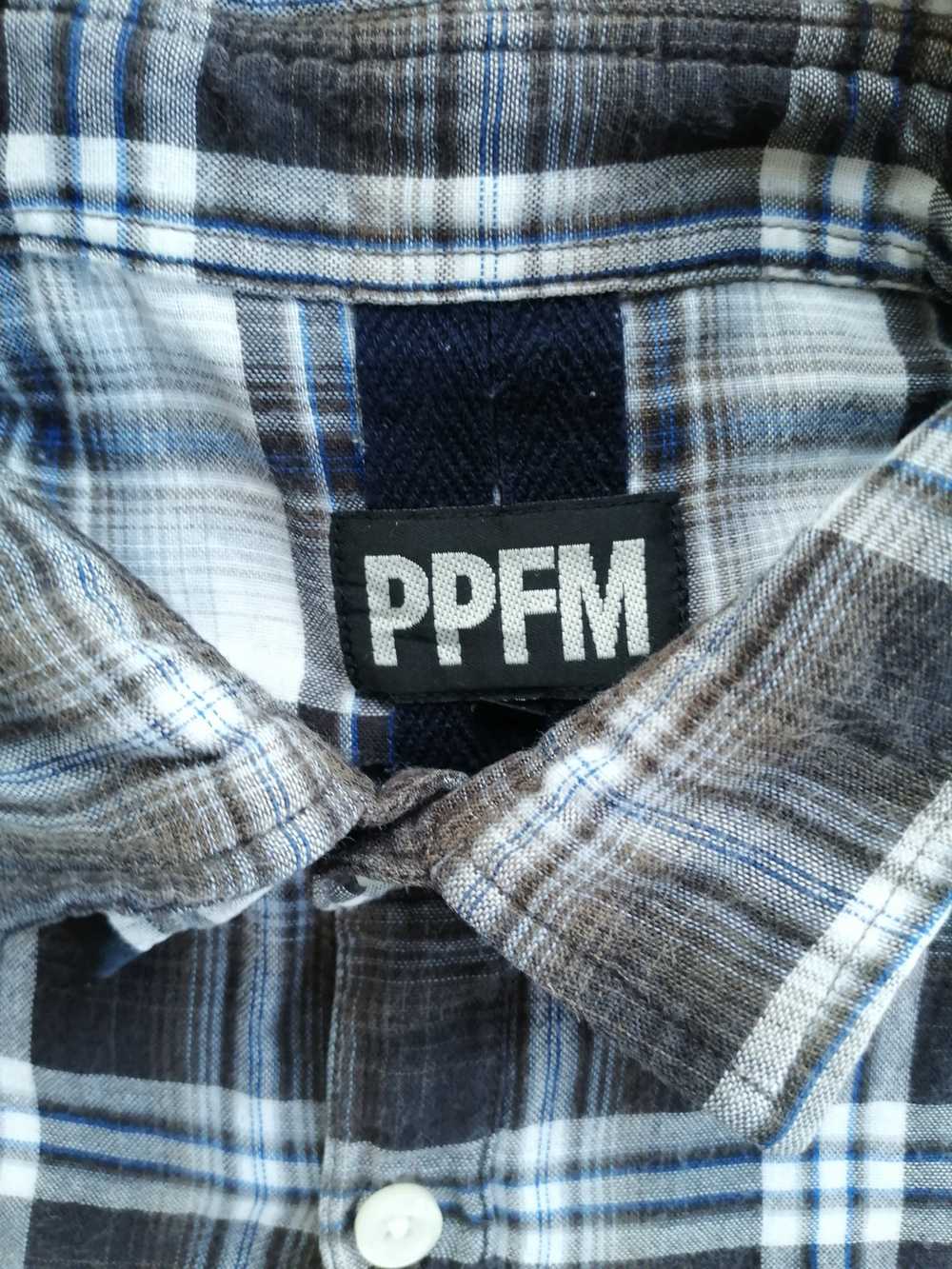 Japanese Brand × PPFM PPFM Flannel Shirt - image 4