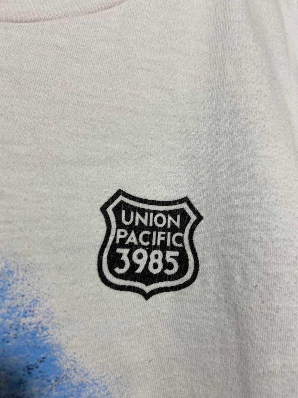 Vintage UNION PACIFIC 3985 80s 1985 TEE ONEITA VI… - image 3