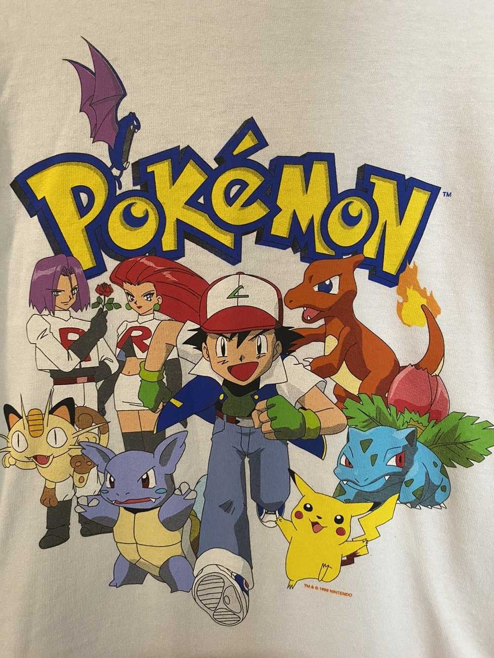 Pokemon × Vintage 1999 Vintage Pokemon Shirt - image 5