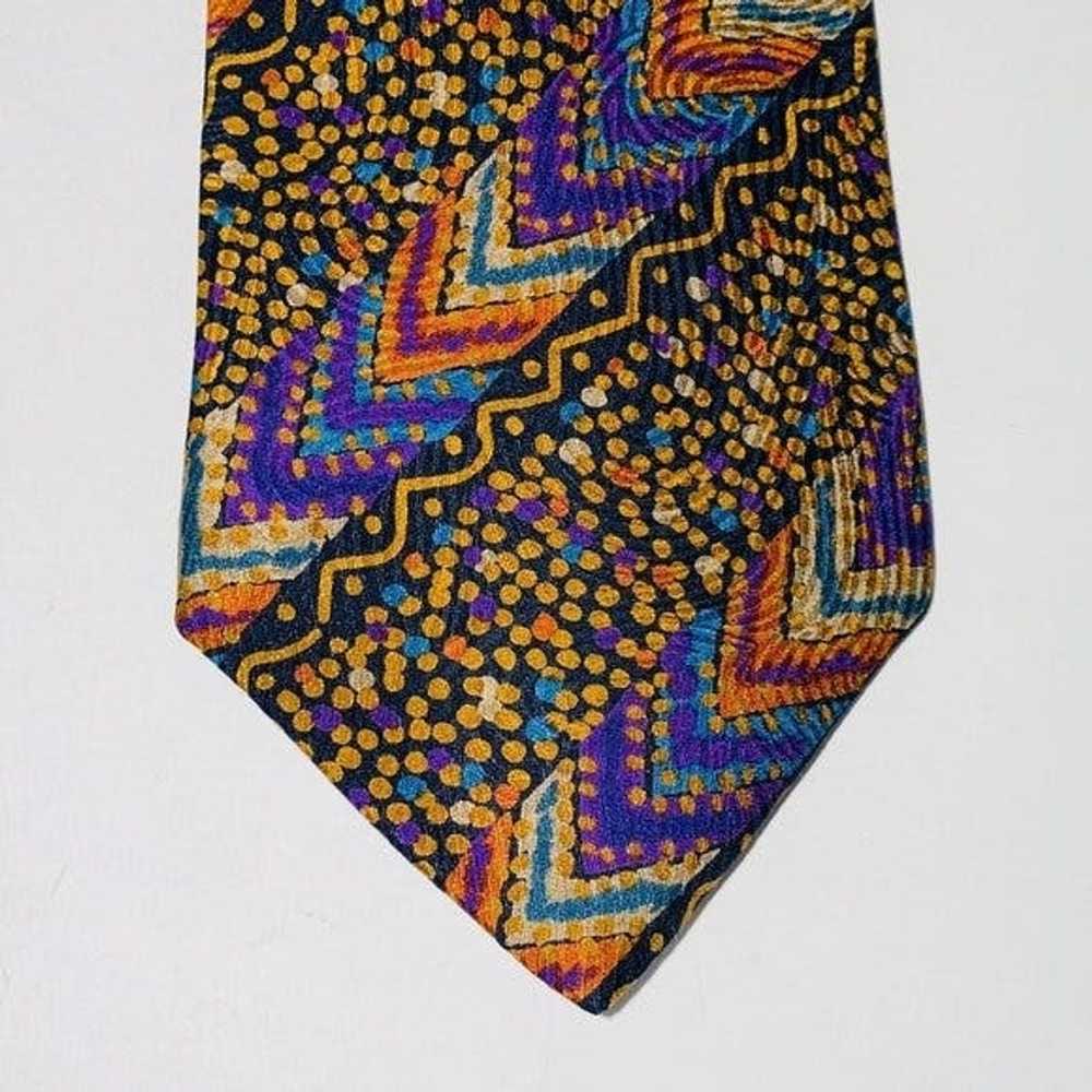 Missoni Missoni Cravatte Silk Tie Artsy Abstract … - image 2