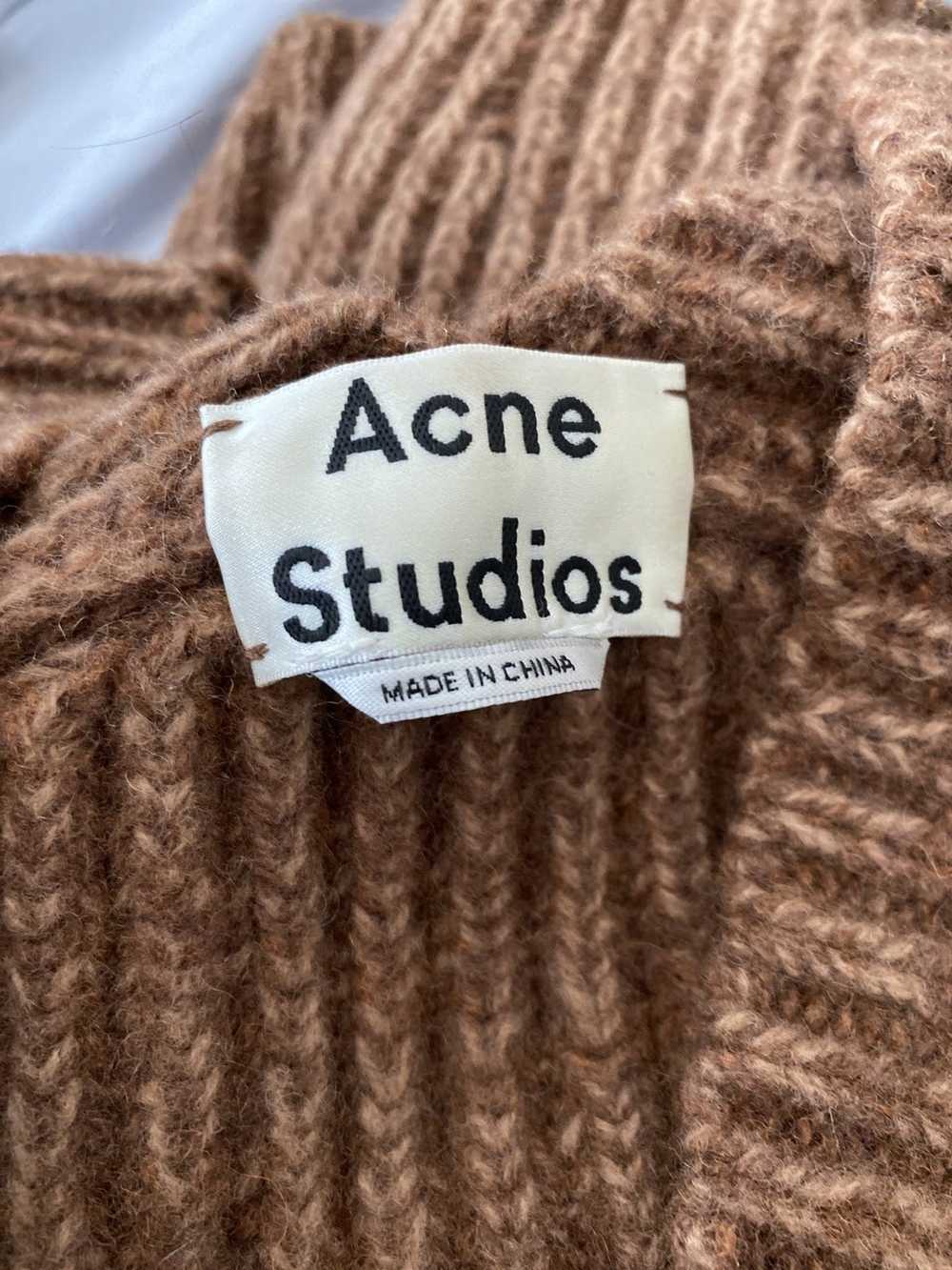 Acne Studios RARE GRAIL intricate v neck jumper s… - image 4