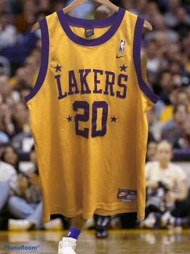 L.A. Lakers × NBA × Vintage Gary payton Nike jerse