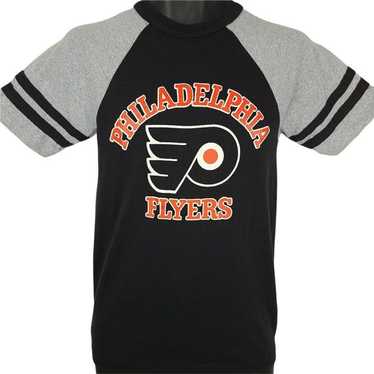 CustomCat Philadelphia Flyers Vintage NHL Crewneck Sweatshirt Sport Grey / 5XL