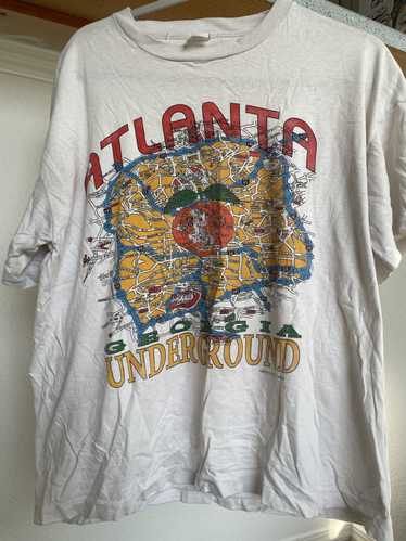 Pink Old Atlanta T-shirt – Bo Legs ATL