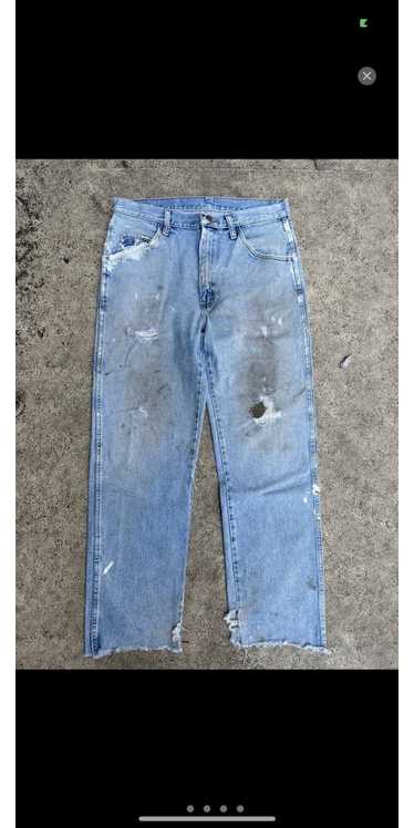 Streetwear × Vintage Vintage Thrashed Rustler Jean