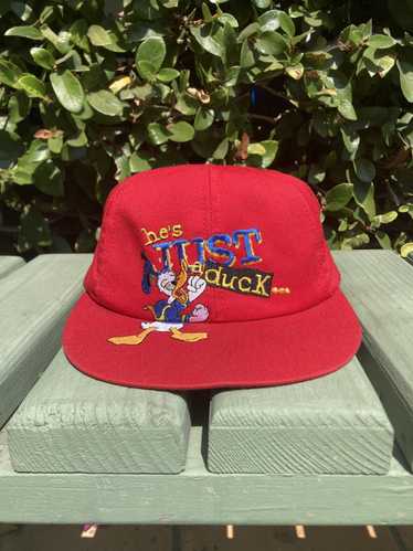 Disney × Vintage Donald Duck "DUH!" Adjustable Fl… - image 1