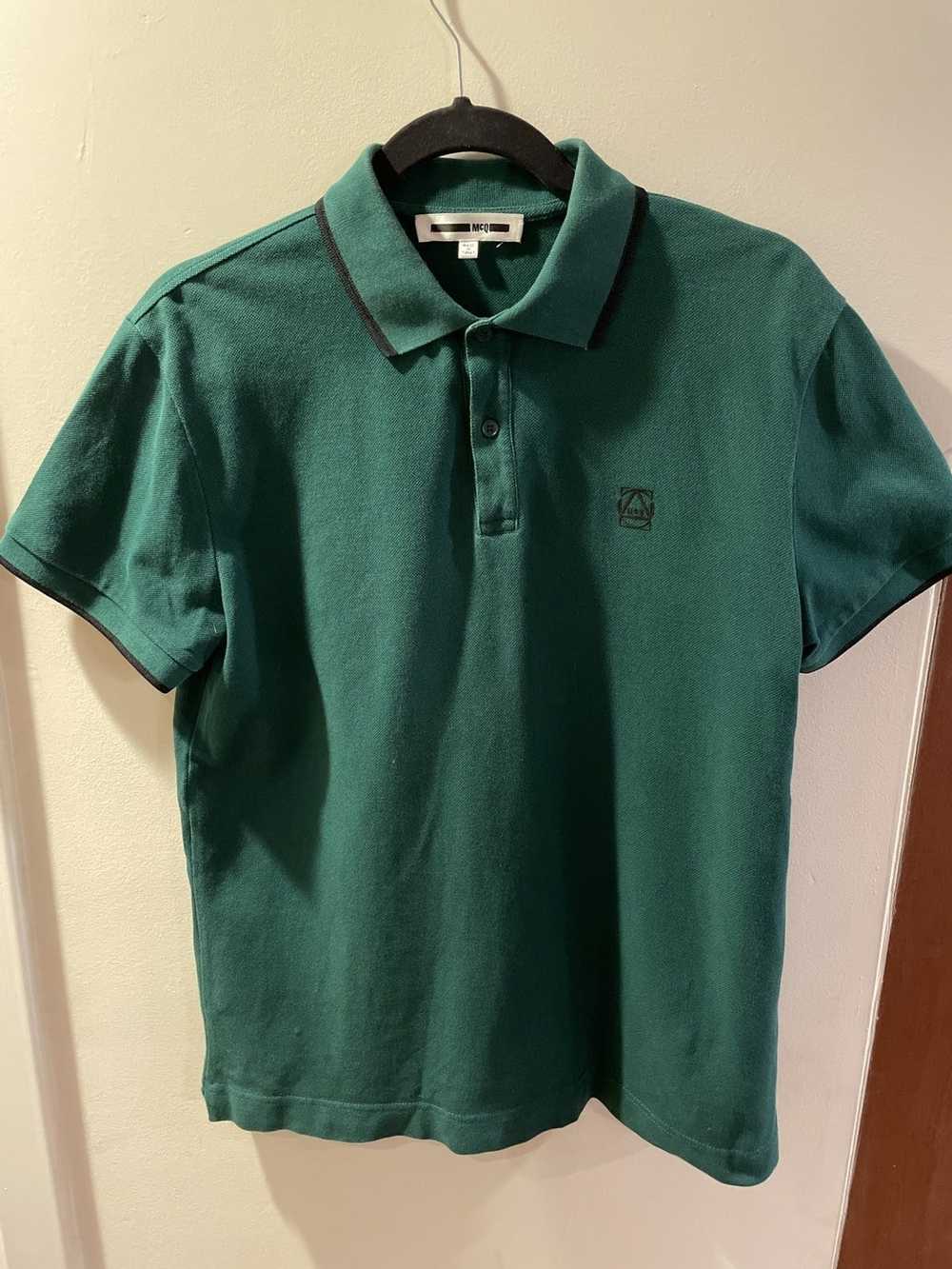 Alexander McQueen Alexander McQueen Green Polo - image 1