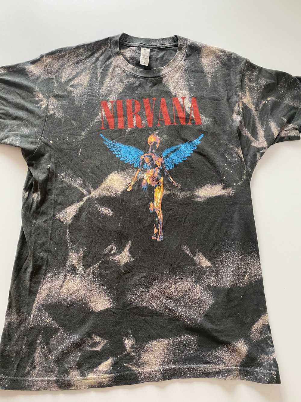 Vintage Vintage Acid dye Nirvana shirt - image 1