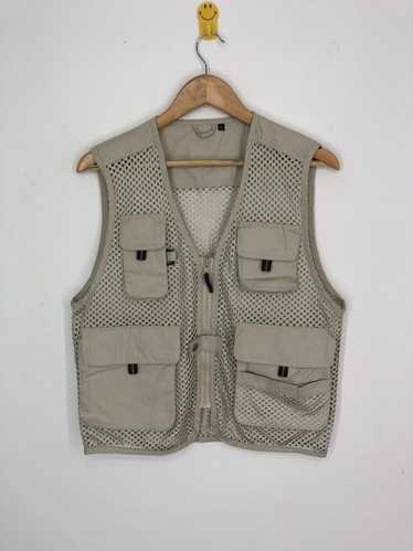 Japanese Brand × Vintage 5 Multi Pocket Vest & Fi… - image 1
