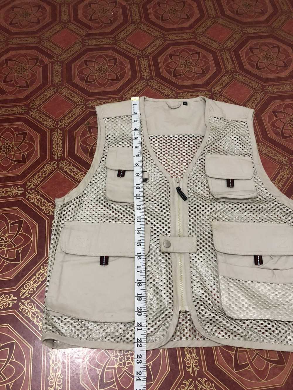 Japanese Brand × Vintage 5 Multi Pocket Vest & Fi… - image 6