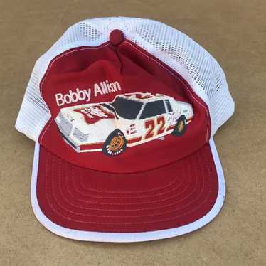 NASCAR × Trucker Hat × Vintage VTG 80s Bobby Allis