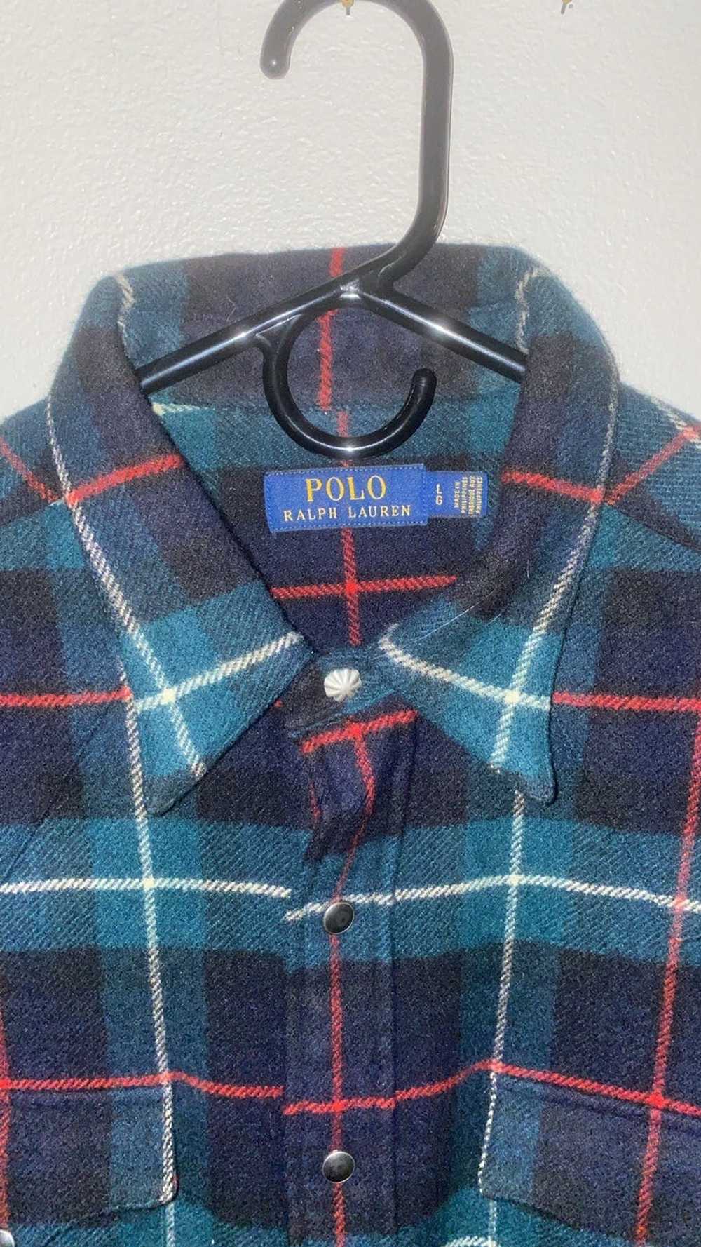 Polo Ralph Lauren Polo Ralph Lauren Checked Wool-… - image 2