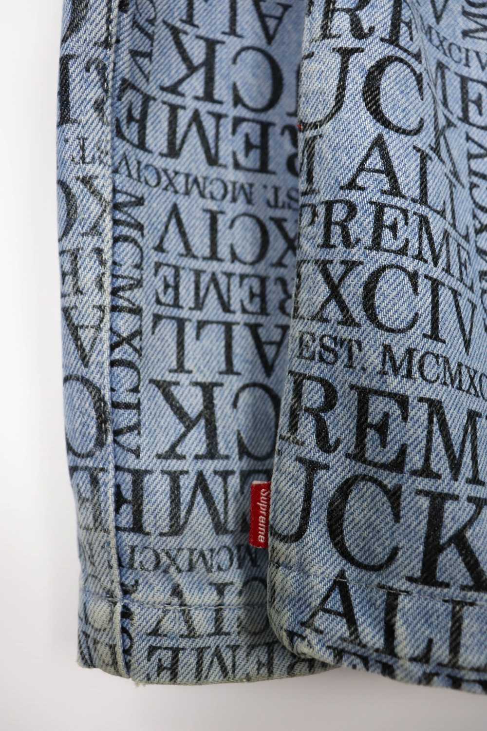 Supreme Fuck Denim Tote-