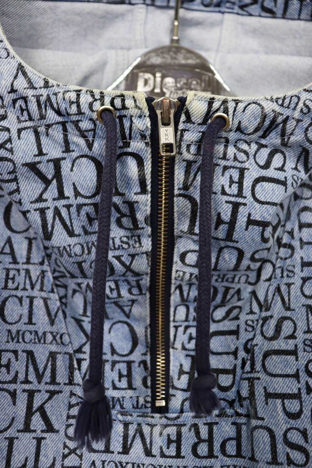 ジャケット・アウター supreme Denim jacket Supreme Inset Logo Denim Trucker Jacket (SS22) - $278
