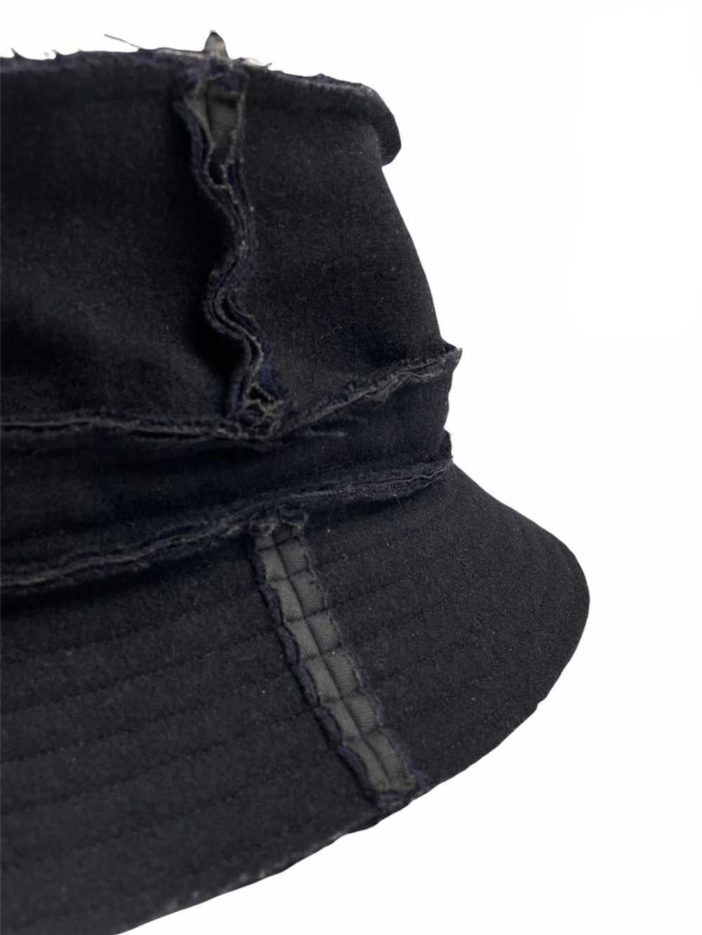 Comme Des Garcons Homme Plus Frayed Seams Hat - A… - image 3