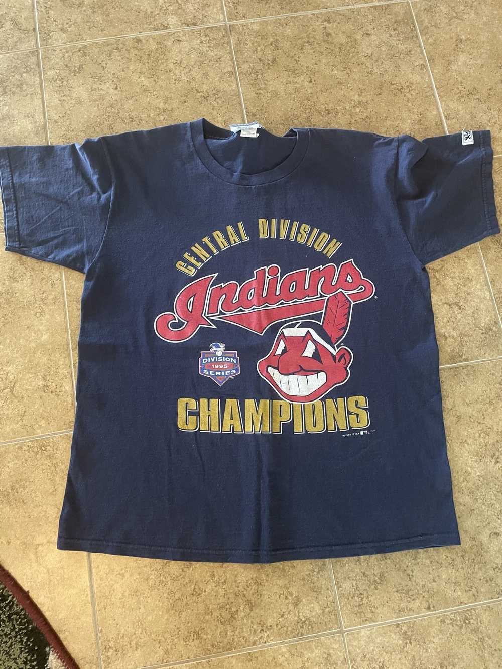 Nutmeg Cleveland Indians 1995 central division ch… - image 1