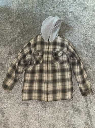 Dickies Dickies Plaid Small Black Jacket W Hoodie 