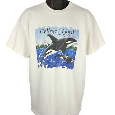 Vintage Killer Whale T Shirt Vintage 90s College F