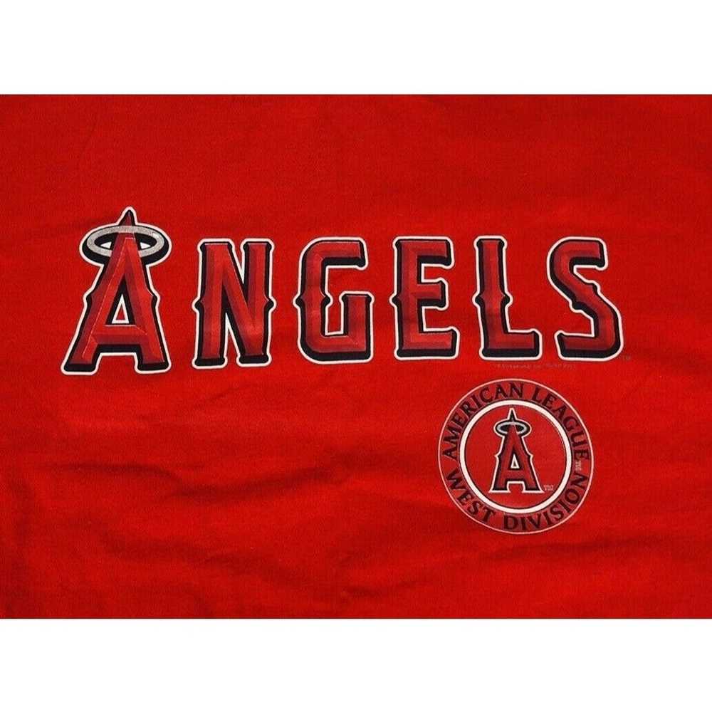 Lee Angles Baseball Red Short Sleeve T Shirt Size… - image 2