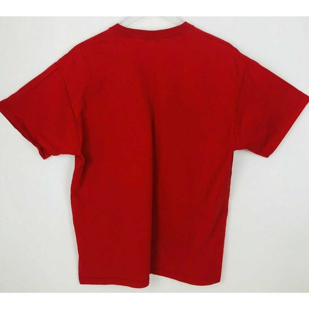 Lee Angles Baseball Red Short Sleeve T Shirt Size… - image 6