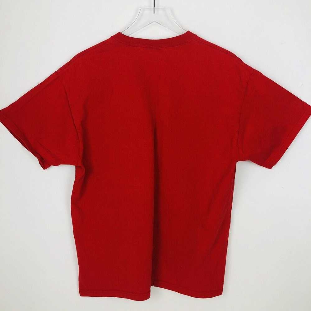 Lee Angles Baseball Red Short Sleeve T Shirt Size… - image 7