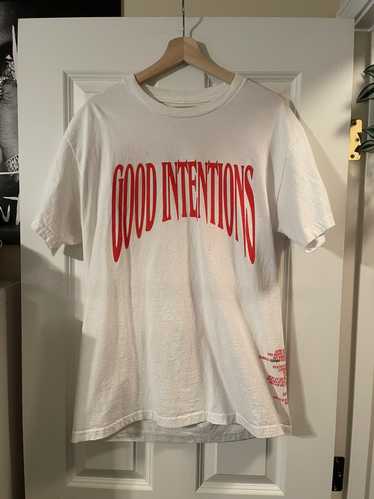 NAV × Vlone Nav X Vlone Good Intentions White Tee