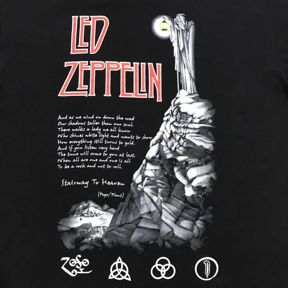 Band Tees × Led Zeppelin × Vintage LED ZEPPELIN V… - image 5