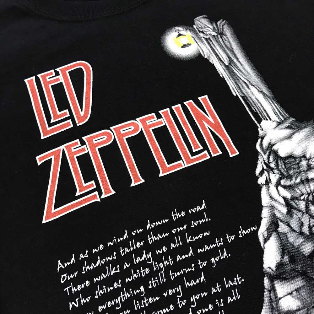 Band Tees × Led Zeppelin × Vintage LED ZEPPELIN V… - image 6