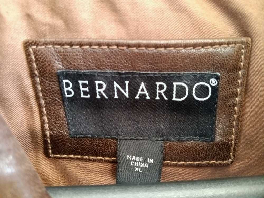 Vintage Vintage Bernardo Distressed Leather Bombe… - image 6