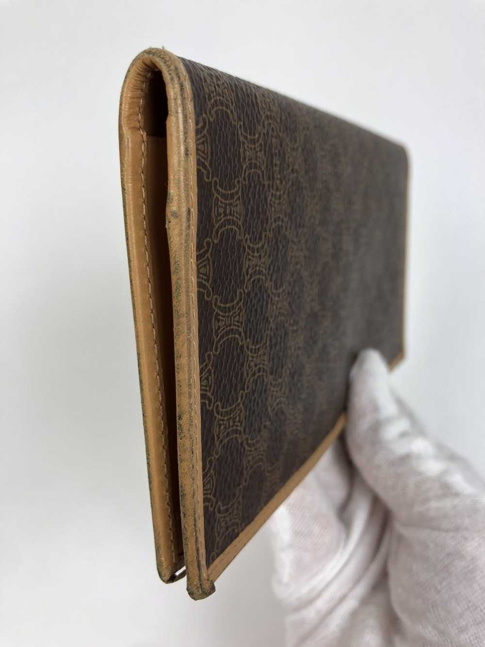 Celine Celine macadam leather long wallet - image 6