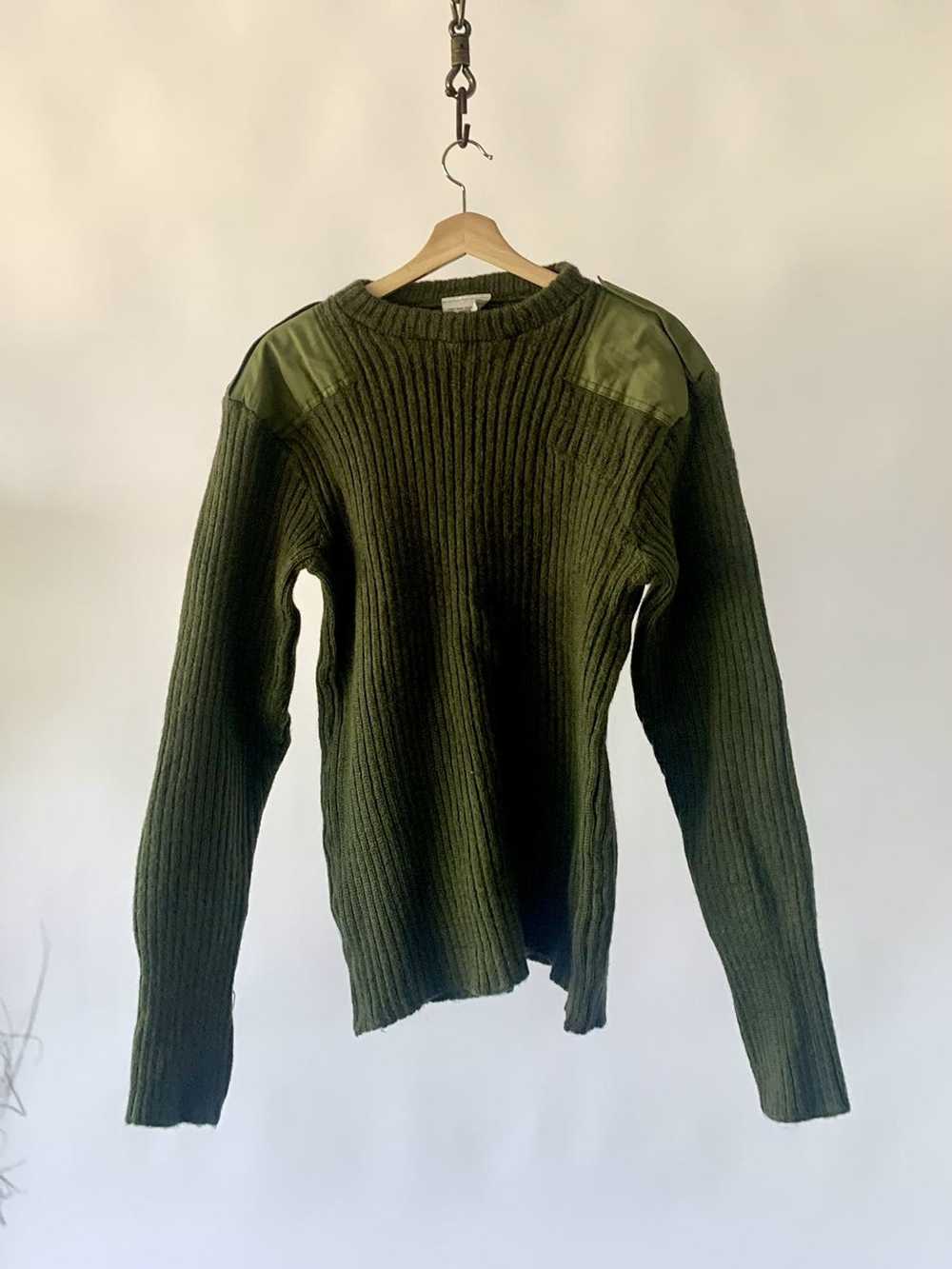 Vintage VINTAGE BRITISH ARMY SWEATER - image 1